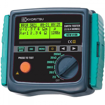 Kyoritsu 4106 - Đồng hồ đo điện trở đất điện trở suất K4106